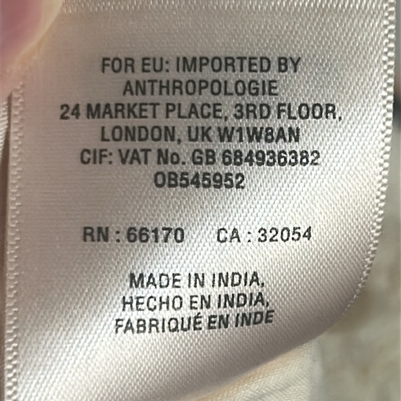 Anthropologie Holding Horses Sleeveless Boho Fringe Striped Shift Dress - Picture 11 of 14